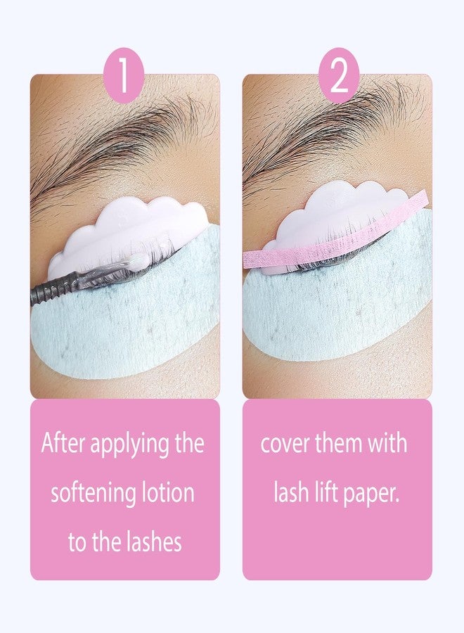 لي بيوتي شرائط ورق رفع الرموش من ليبيوتي، 1000 قطعة - بديل مثالي لشرائط الرفع/التغليف البلاستيكية، أغطية ورقية سهلة الاستخدام لتجعيد وتلوين الرموش بشكل مثالي، مستلزمات رفع الرموش للصالونات والمختصين، لون وردي، 3 مم - Image 5